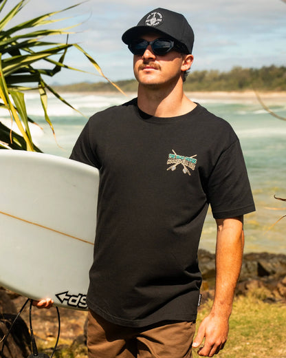 Mad Hueys Frothin Hooked For Life SS Tee
