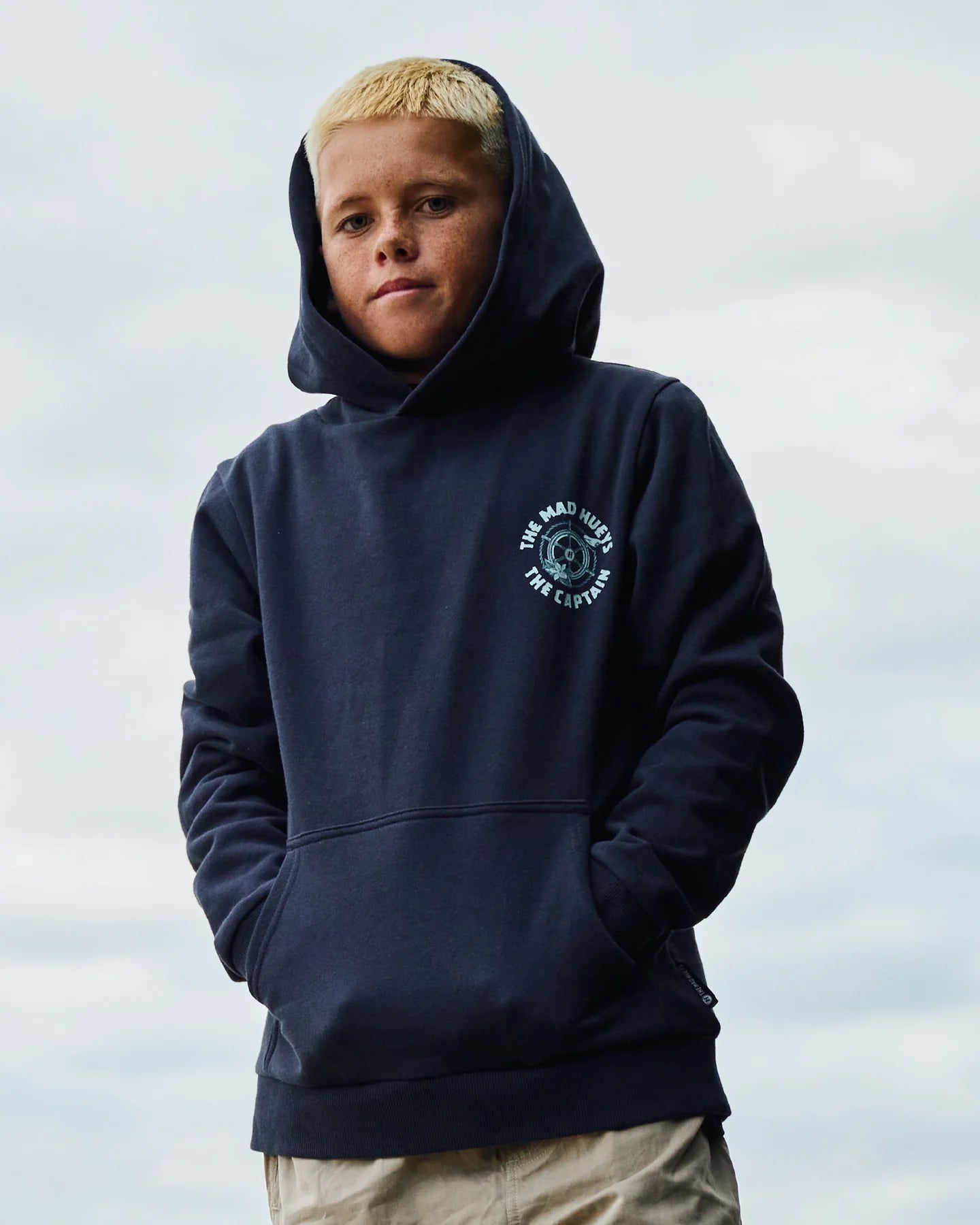 The Mad Hueys Captain Two Faced Youth Hoodie