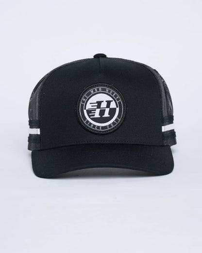 The Mad Hueys H Series Split Twill Trucker Cap