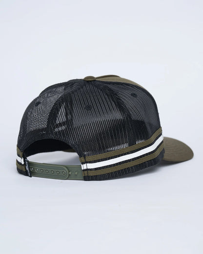 The Mad Hueys H Series Split Twill Trucker Cap