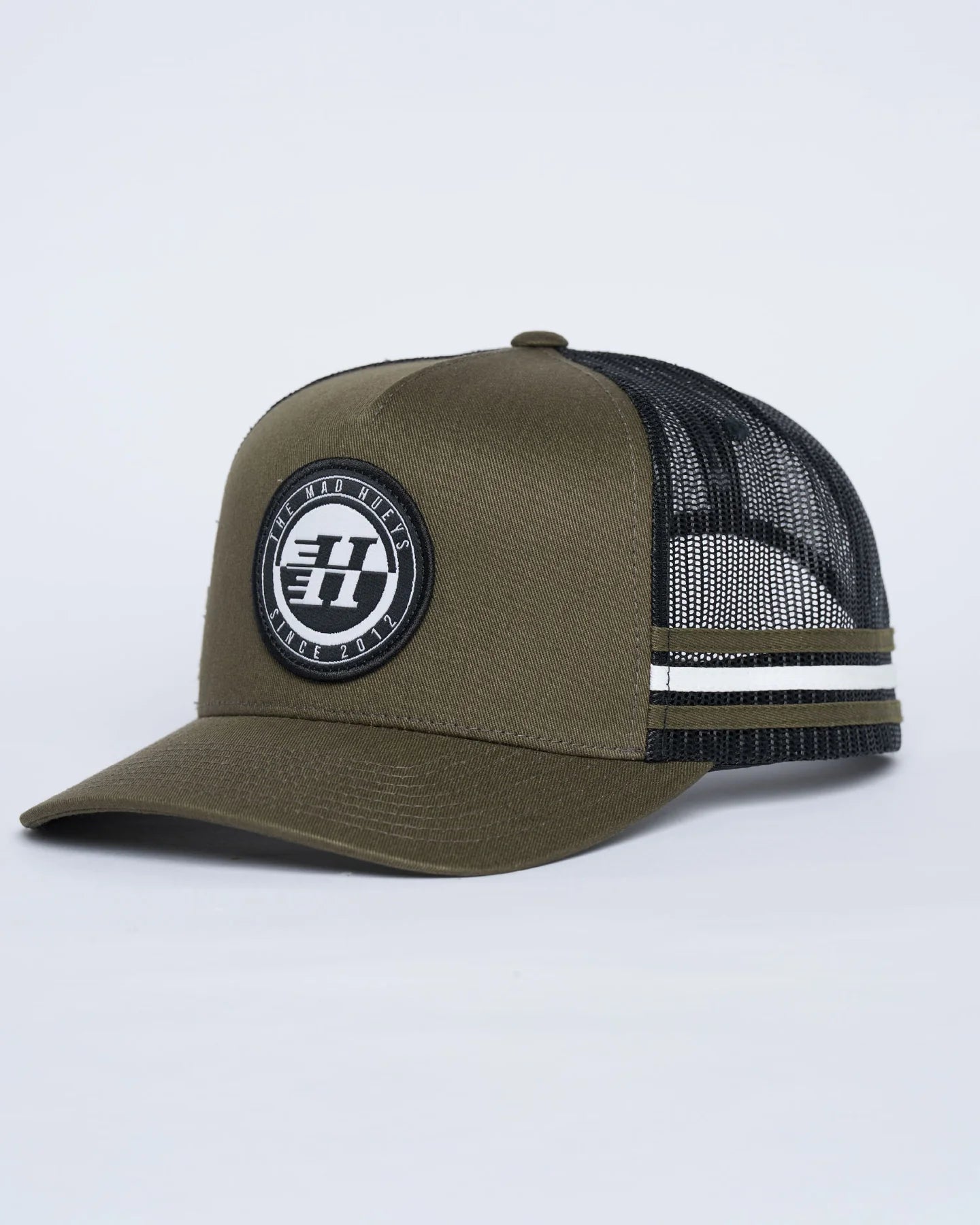 The Mad Hueys H Series Split Twill Trucker Cap
