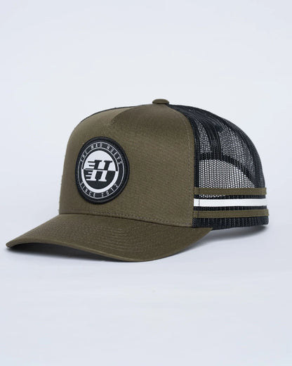 The Mad Hueys H Series Split Twill Trucker Cap