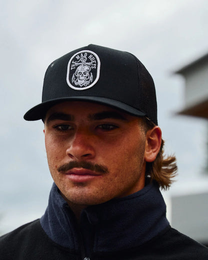 The Mad Rope Skull Anchor Twill Trucker