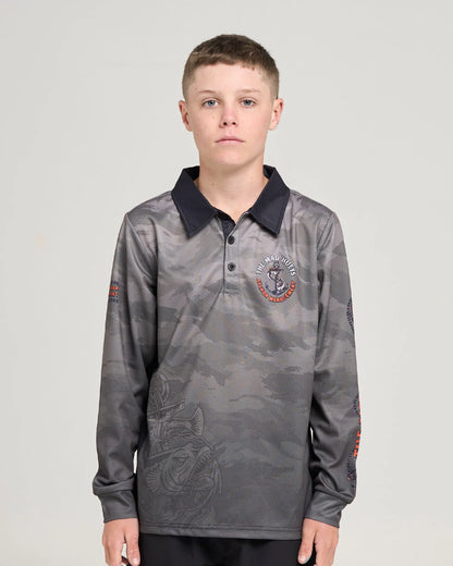 The Mad Hueys Anchor Management Youth UPF Fishing Jersey