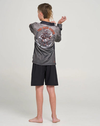 The Mad Hueys Anchor Management Youth UPF Fishing Jersey