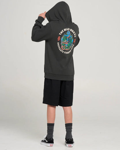 The Mad Hueys Outcasts Youth Hooded Pullover
