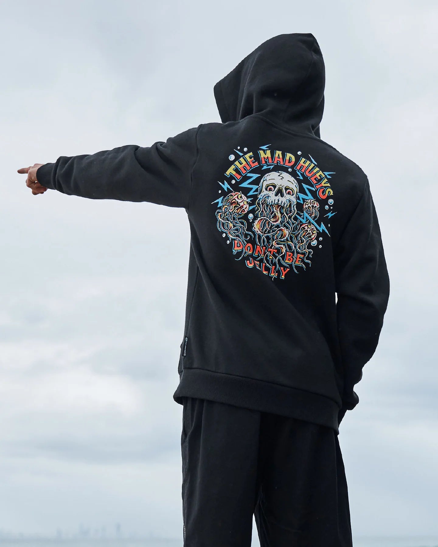 The Mad Hueys Dont Be Jelly Youth Hooded Pullover