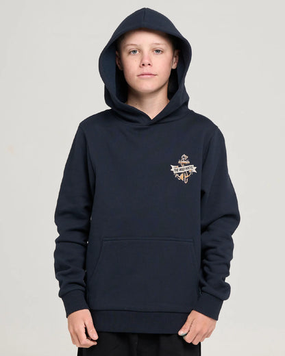 The Mad Hueys Flame Anchor Youth Hooded Pullover