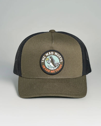 The Mad Hueys Trust Cod Twill Trucker Cap