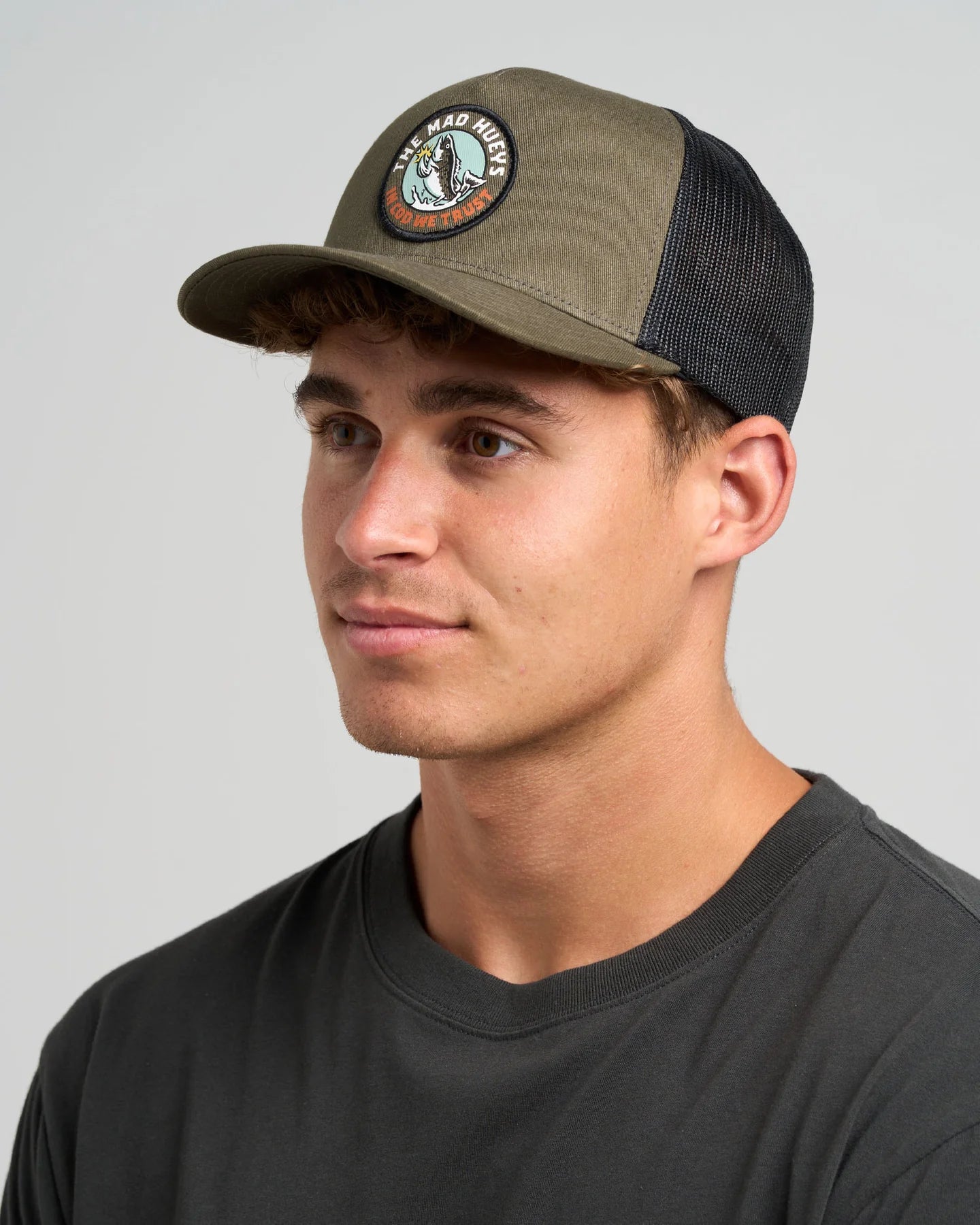 The Mad Hueys Trust Cod Twill Trucker Cap