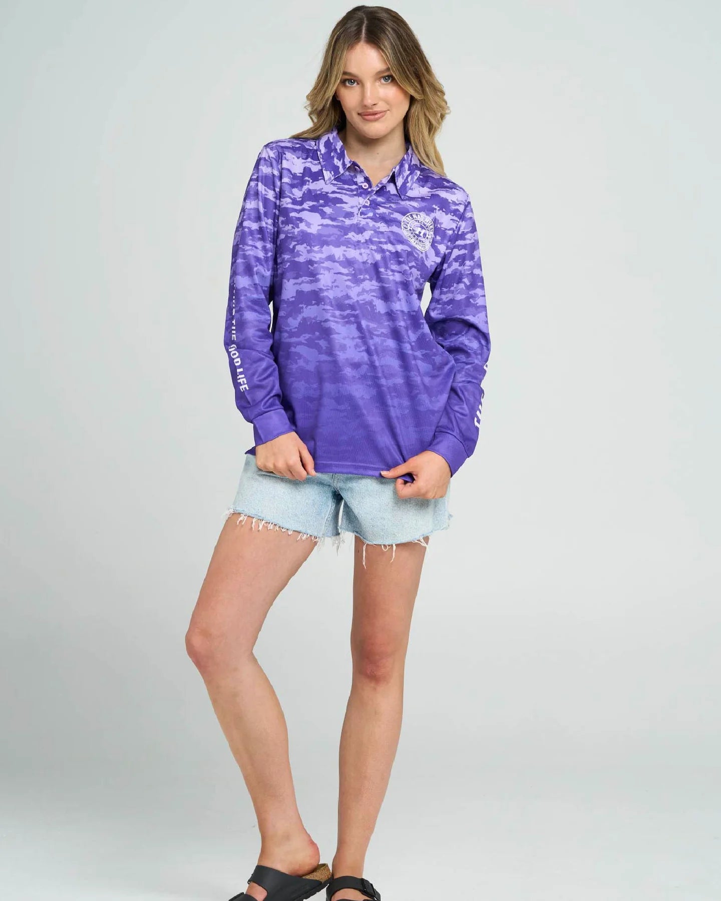 The Mad Hueys Good Life Womens UPF Fishing Jersey