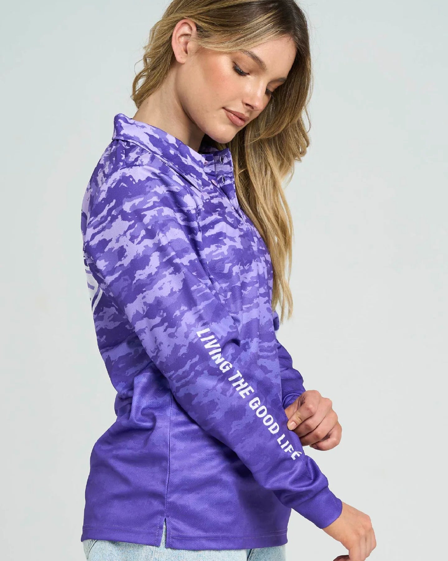 The Mad Hueys Good Life Womens UPF Fishing Jersey