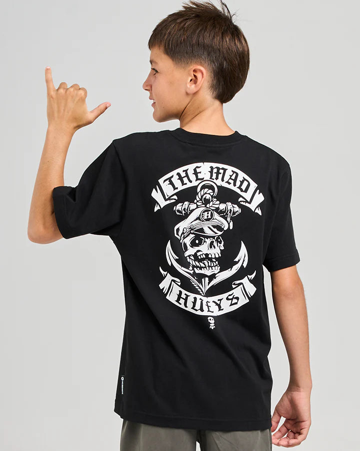 The Mad Hueys Sailor Anchor Youth SS Tee