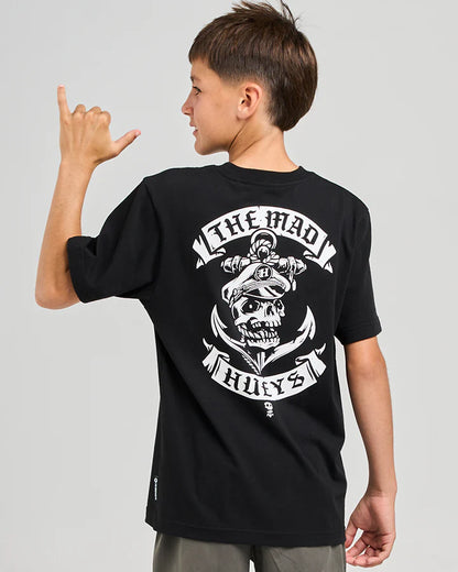 The Mad Hueys Sailor Anchor Youth SS Tee