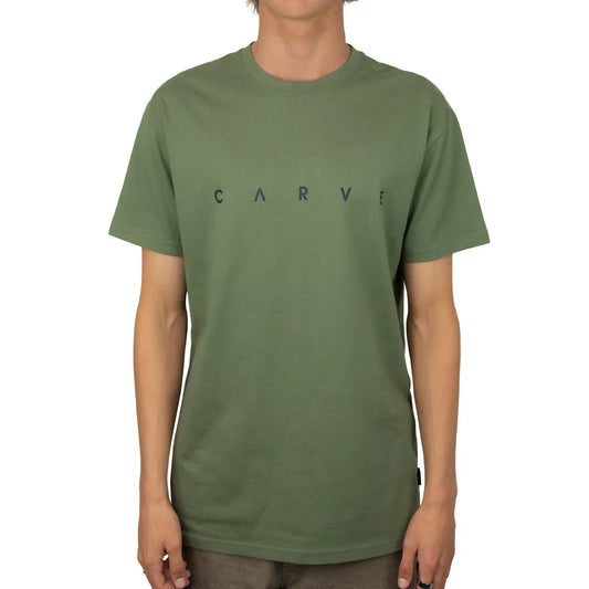 Carve Staple Mens Basic Short Sleeve Tee