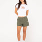 Rusty Cade Low Rise Ripstop Cargo Short