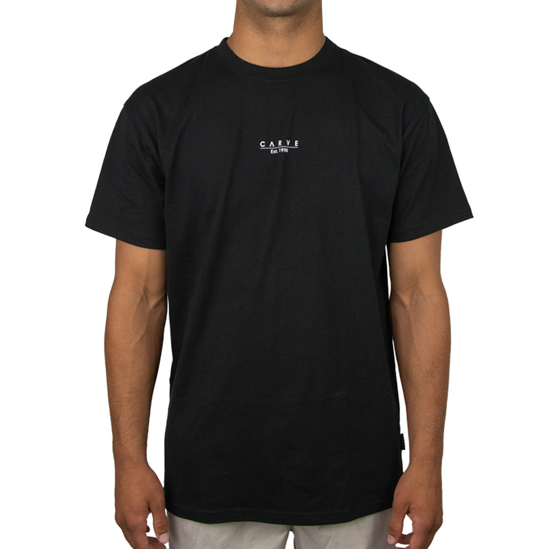 Carve Heritage Mens Basic Short Sleeve Tee