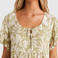 Billabong Off Tropic Tiered Dress