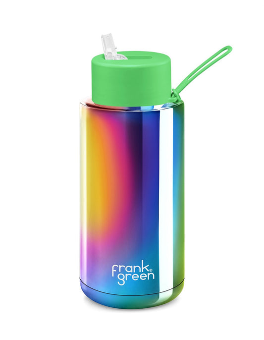 Frank Green 34oz SS Limited Edition Rainbow Ceramic Bottle