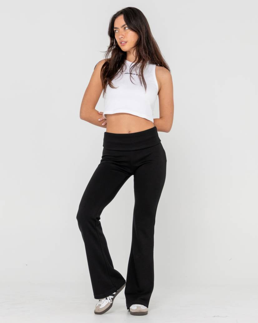 Rusty Hilton Low Rise Bootleg Track Pant