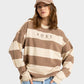 Roxy Strictly Stripes Oversizer Crew