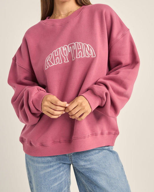 Rhythm College Crew Neck Fleece