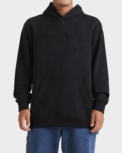 Front view of Billabong Tonkal Boss Pop Hoodie in black