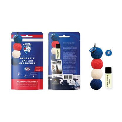 Smelly Balls AFL Bulldogs Air Freshener