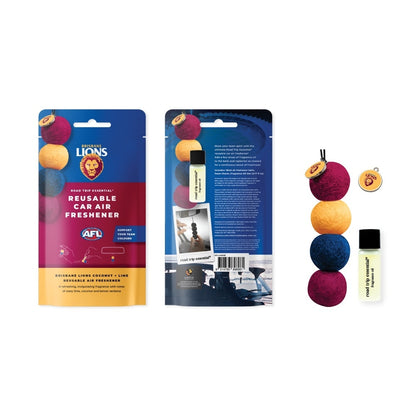 Smelly Balls AFL Brisbane Air Freshener