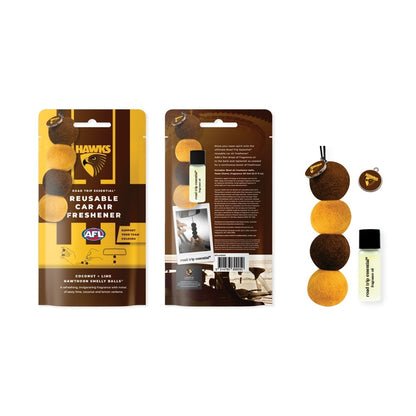 Smelly Balls AFL Hawthorn Air Freshener