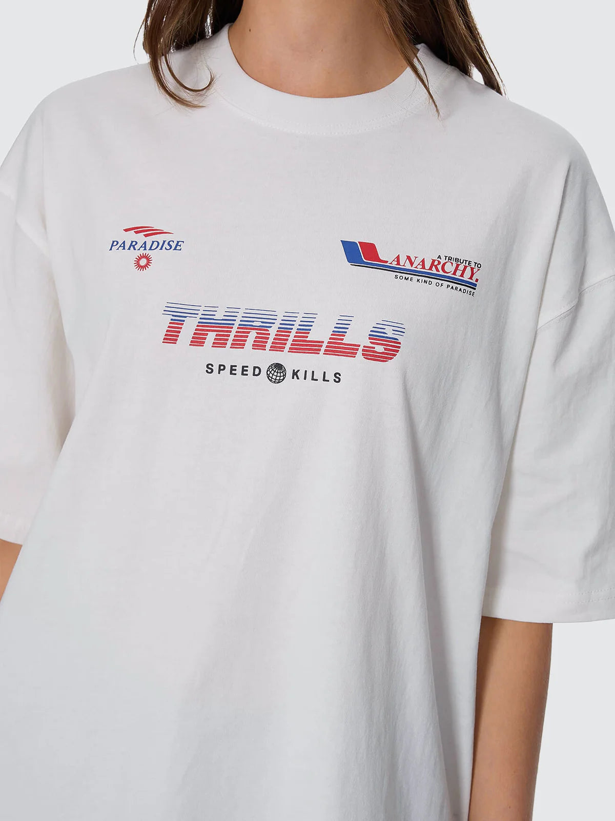 Thrills Anarchy In Paradise Oversized Tee