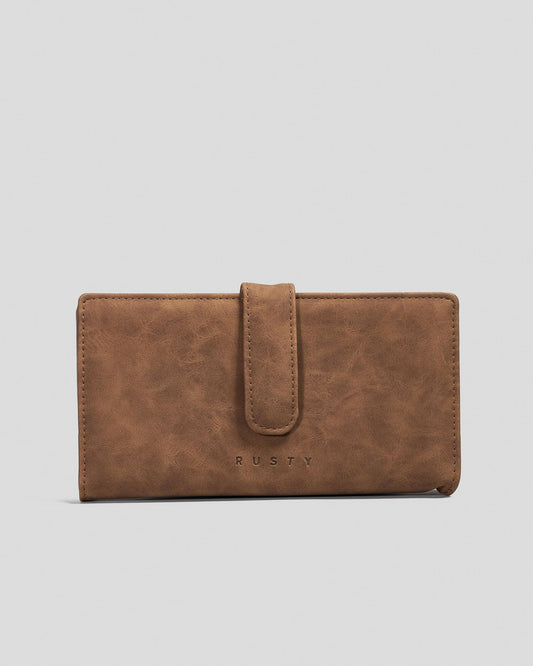 Rusty Bobbi Suede Flap Wallet