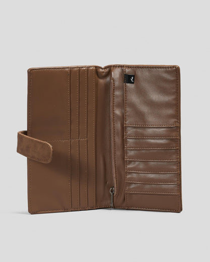 Rusty Bobbi Suede Flap Wallet