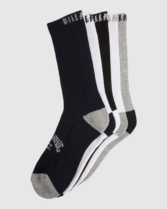 Billabong Sport Socks 5pk
