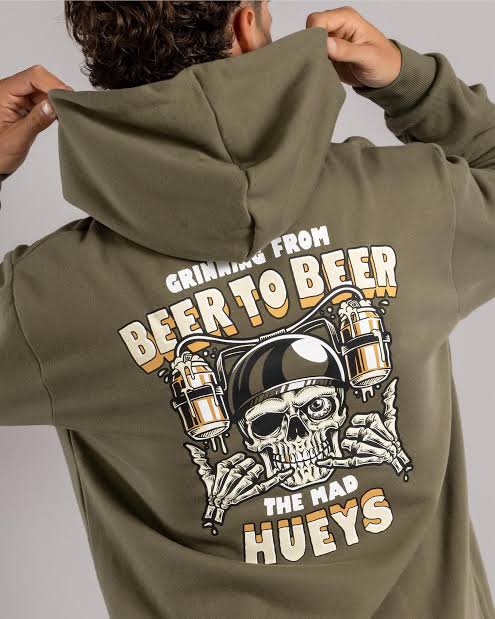 The Mad Hueys Beer To Beer Pullover Hoodie