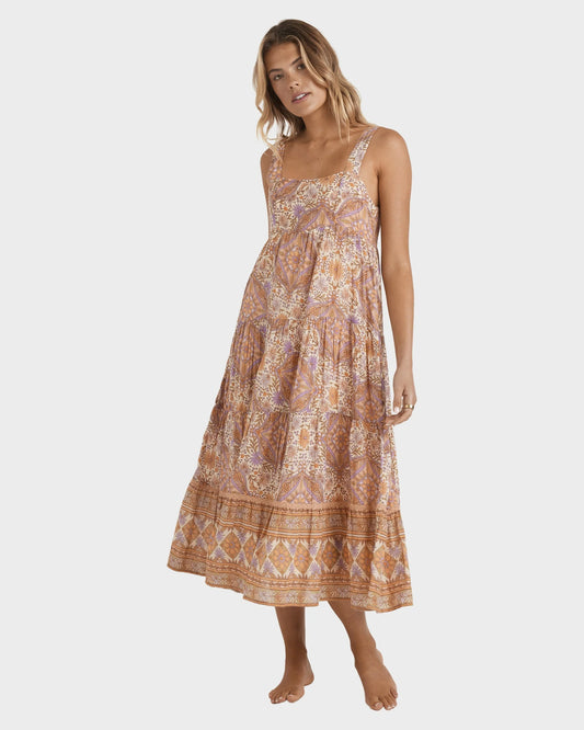 Billabong Just For You Shine On Midi Dress