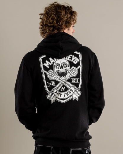 Mad Hueys Ahoy Fkrs Shield Hoodie