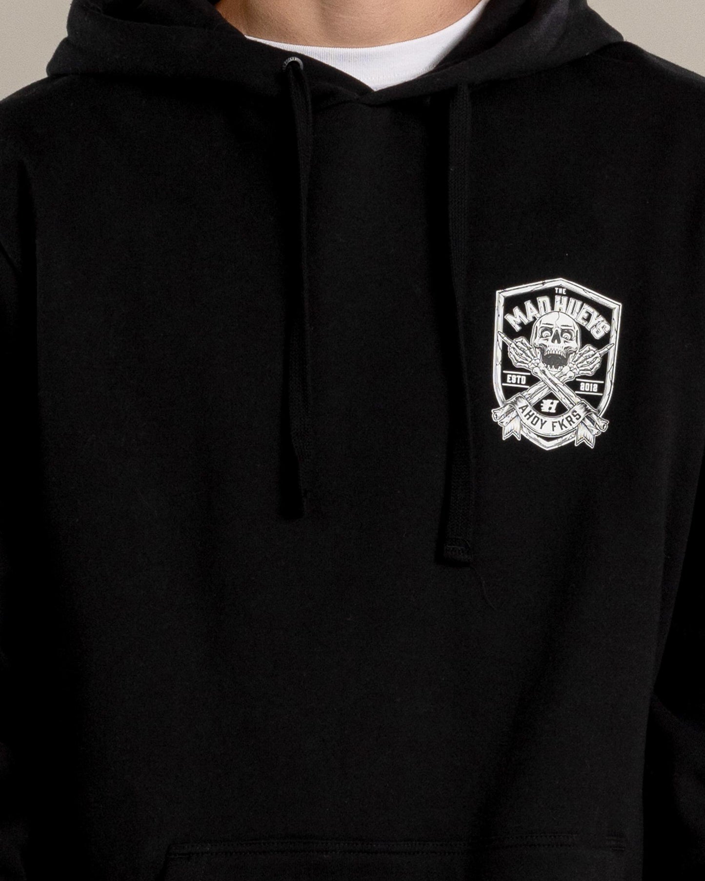 Mad Hueys Ahoy Fkrs Shield Hoodie