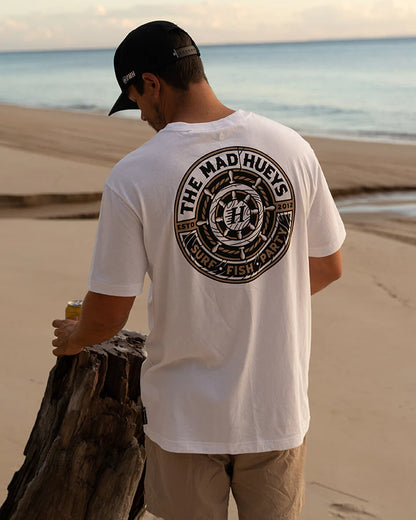 Mad Hueys Ship Wheel SS Tee