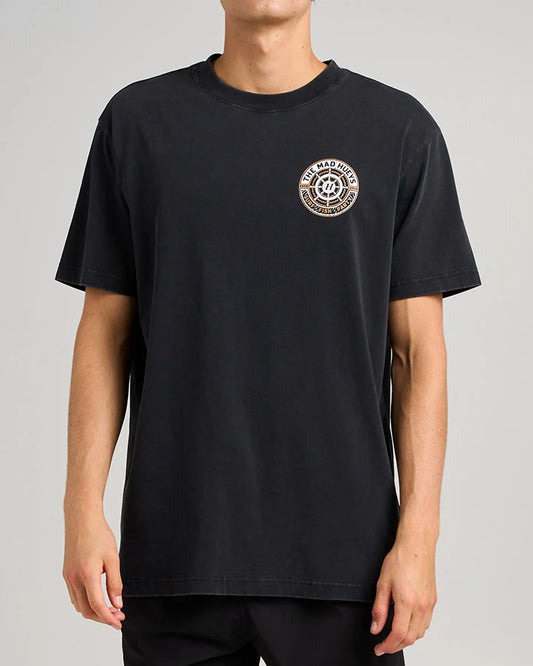 Mad Hueys Ship Wheel SS Tee