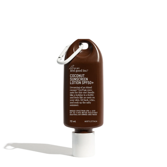 We Are Feel Good Inc Coconut Sunscreen Lotion SPF50+