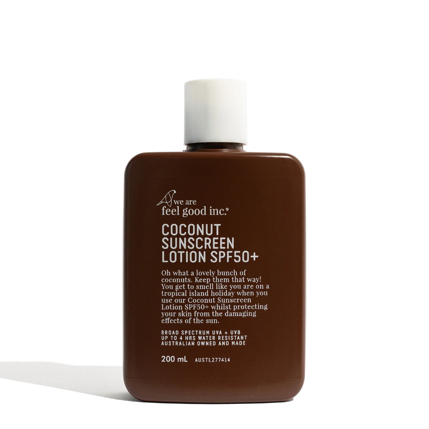 We Are Feel good Inc Coconut Sunscreen Lotion SPF50+