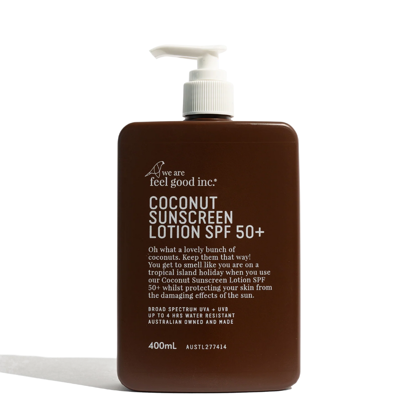 We Are Feel Good Inc Coconut Sunscreen Lotion