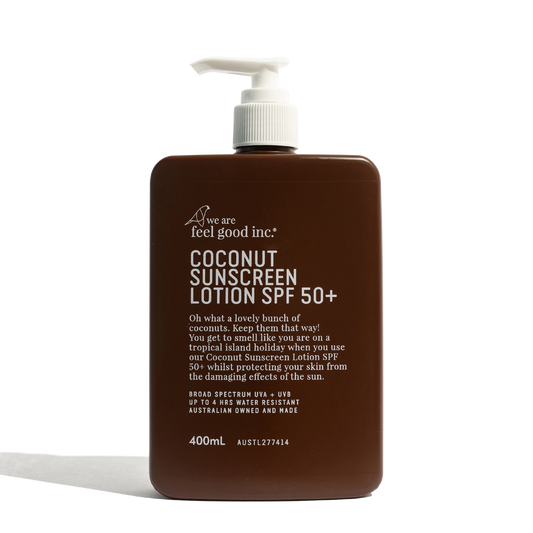 We Are Feel Good Inc Coconut Sunscreen Lotion