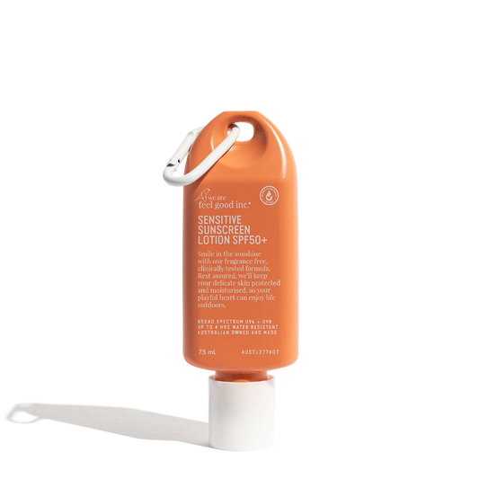 We Are Feel Good Inc Sensitive Sunscreen Lotion SPF50+