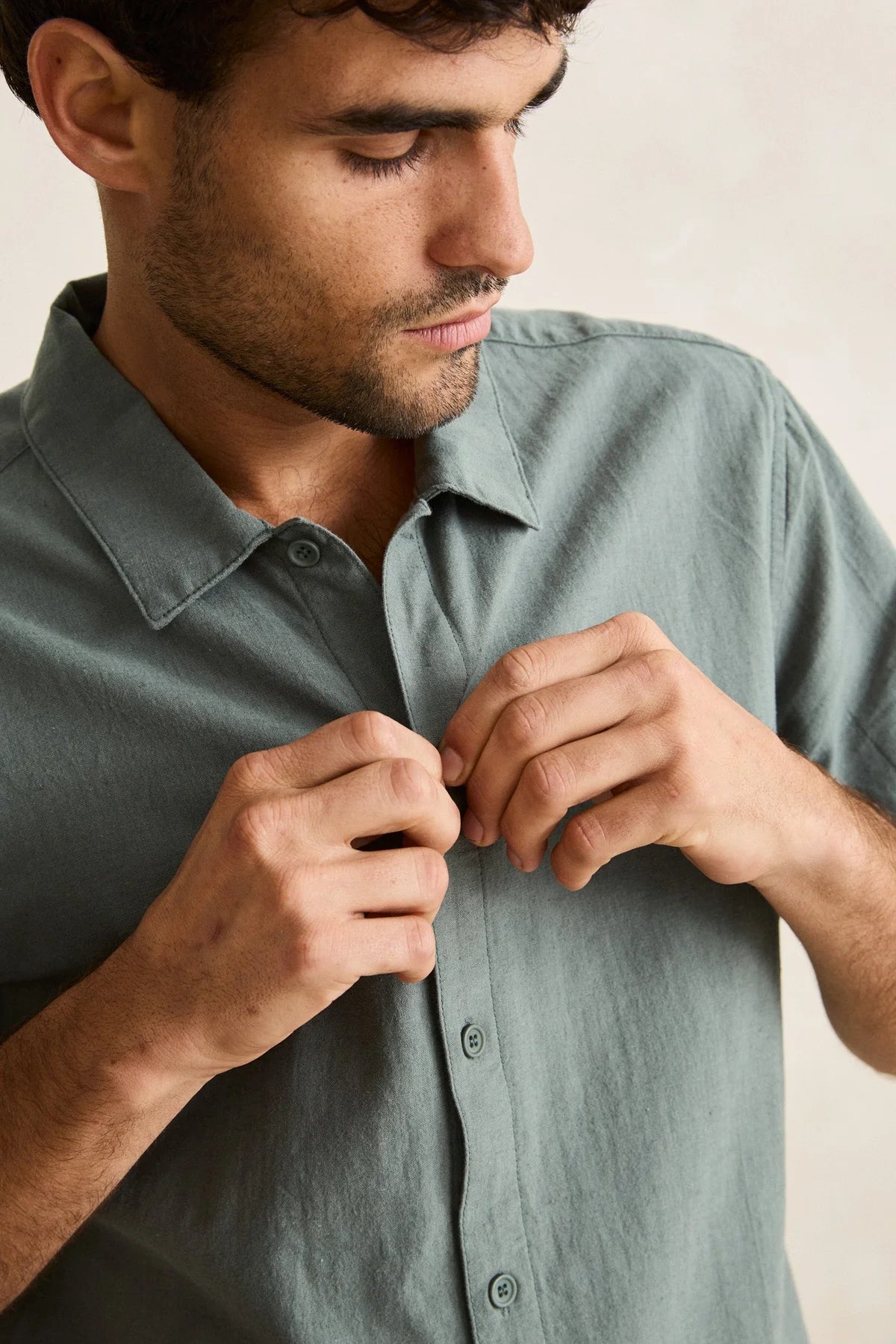 Rhythm Classic Linen SS Shirt