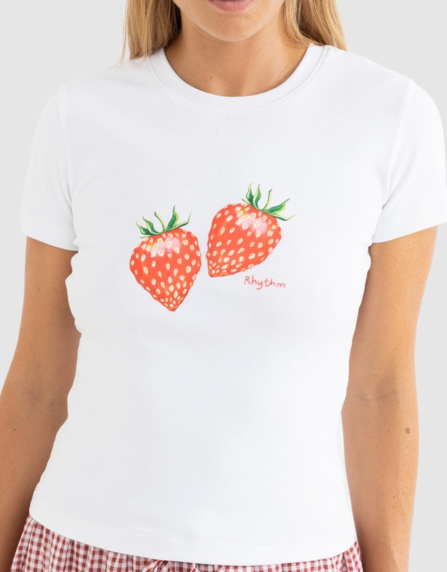 Rhythm Strawberry Everyday Tee
