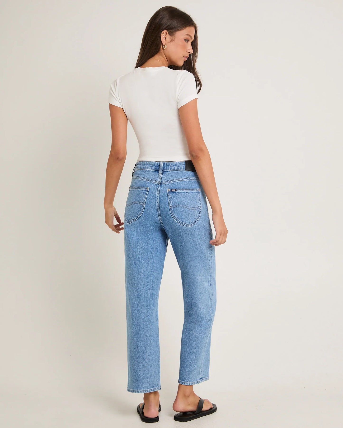 Lee Hight Straight Crop Jeans