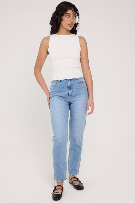 Lee High Moms Jean