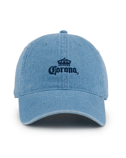 Gilroy Co Corona Logo Denim Ball Park Cap